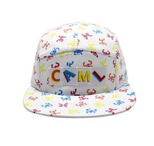 CAML Logo Coquí Print 5 Panel Hat