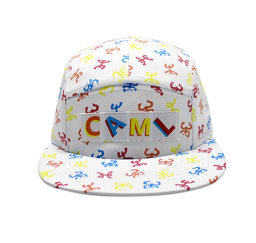 CAML Logo Coquí Print 5 Panel Hat