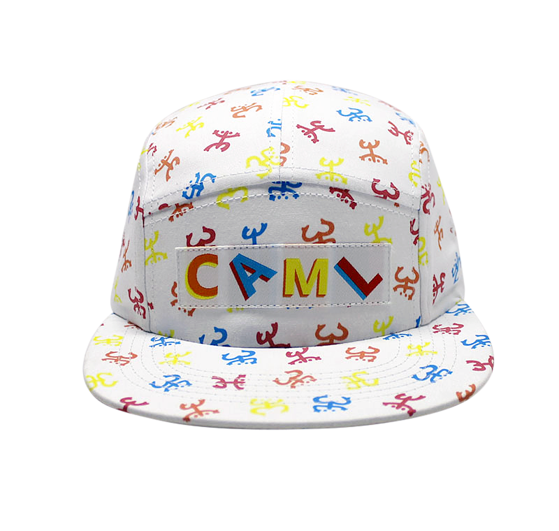 CAML Logo Coquí Print 5 Panel Hat